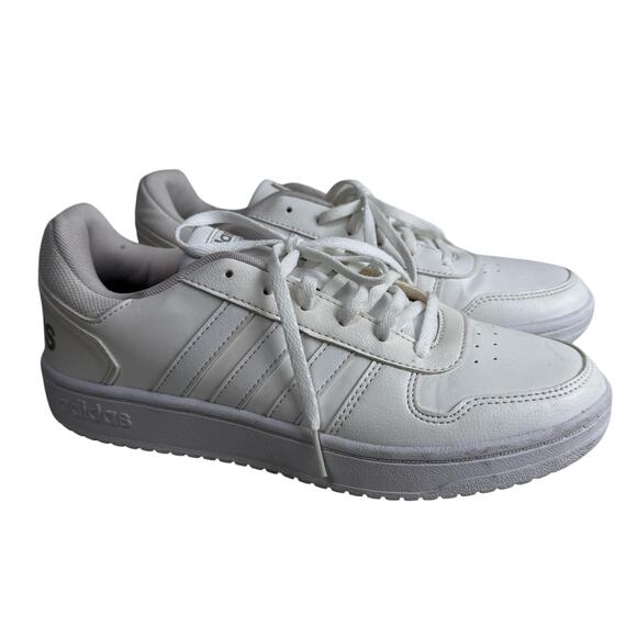 adidas Shoes - Adidas Hoops 2.0 Women's Sneakers Cloud White FY6024 Size 11 Basketball Shoes